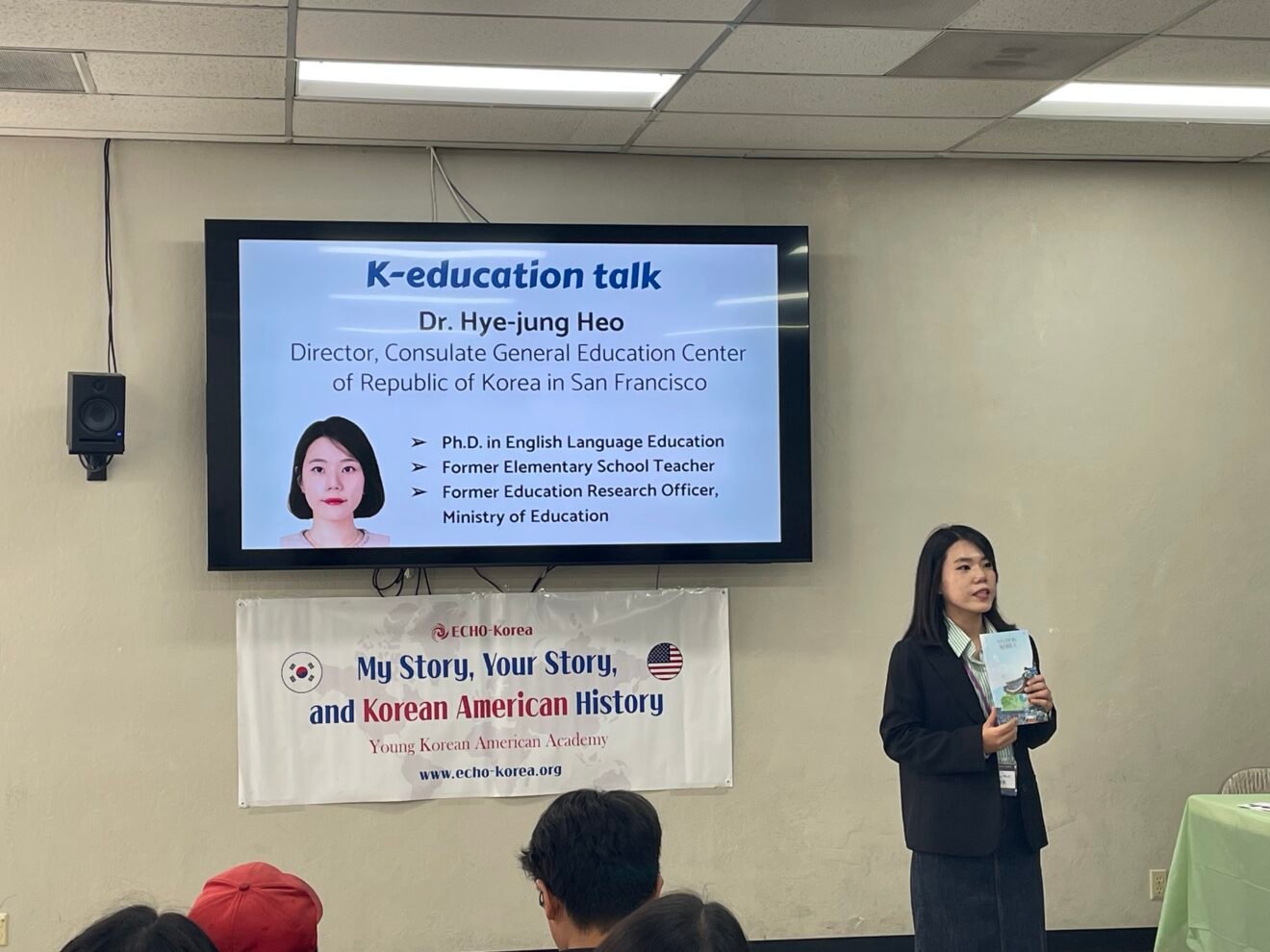 8/5 Korean Language Education Session Held at YAKK Youth History Camp 8/5 Korean Language Education Session Held at YAKK Youth History Camp